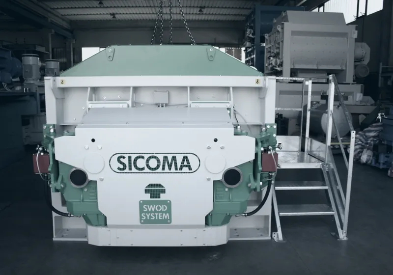 Бетоносмесители Sicoma: планетарные и двухвальные модели