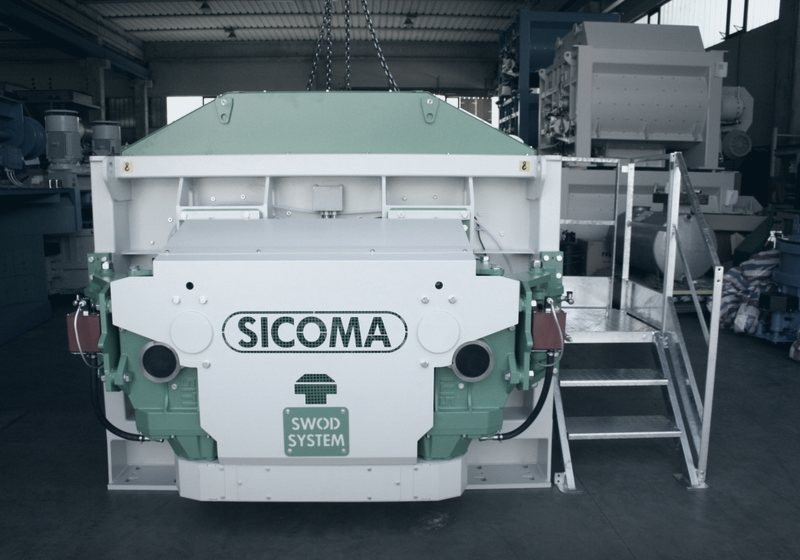 Бетоносмесители Sicoma — планетарные и двухвальные модели